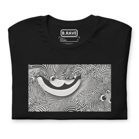 Smiley Psyche - Unisex staple eco t-shirt - Image 3